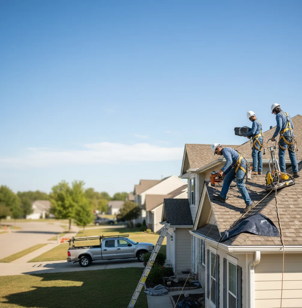 Commercial Roof Repair in Albany, IN